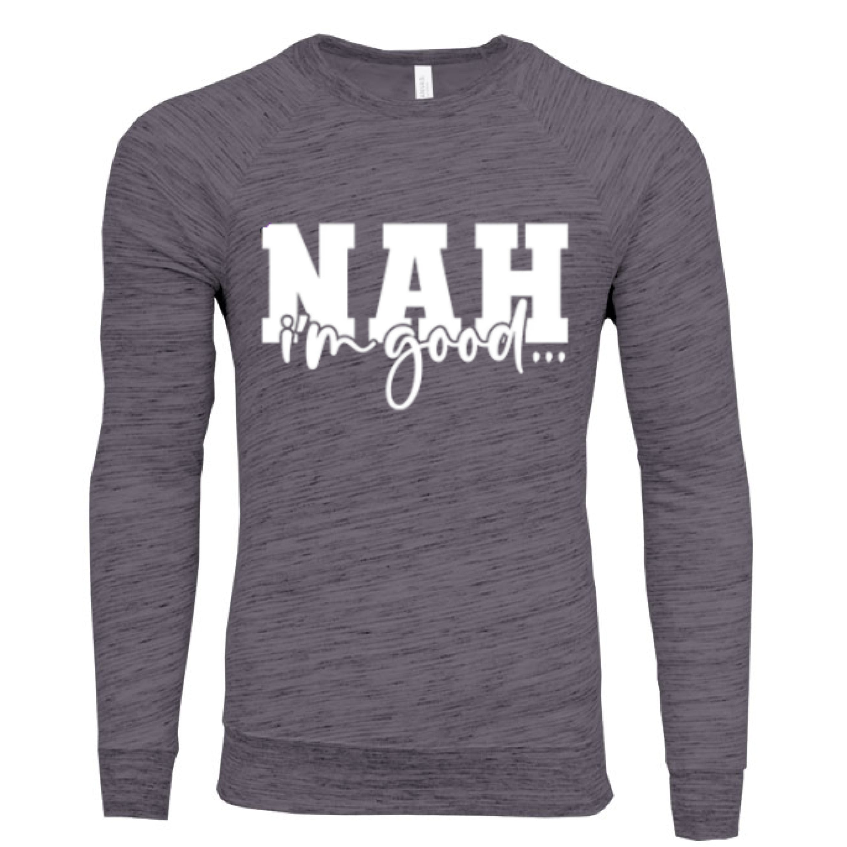 DK GRY MRBLE FLC - FRONT